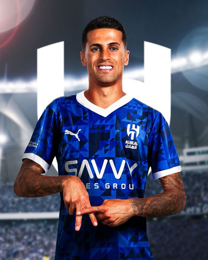 Cancelo sẽ nhận lương 15 triệu euro mỗi năm tại Al Hilal