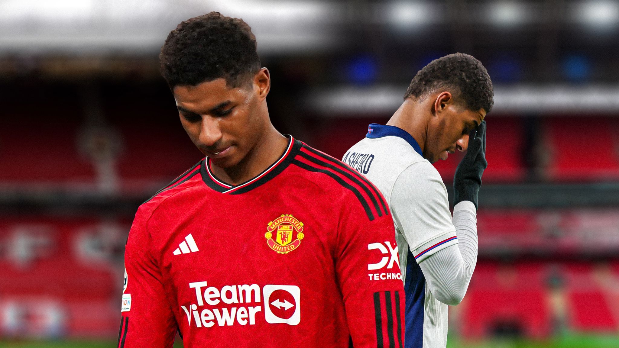 Rashford giờ chỉ còn là "hàng nhái bên cánh trái" của MU