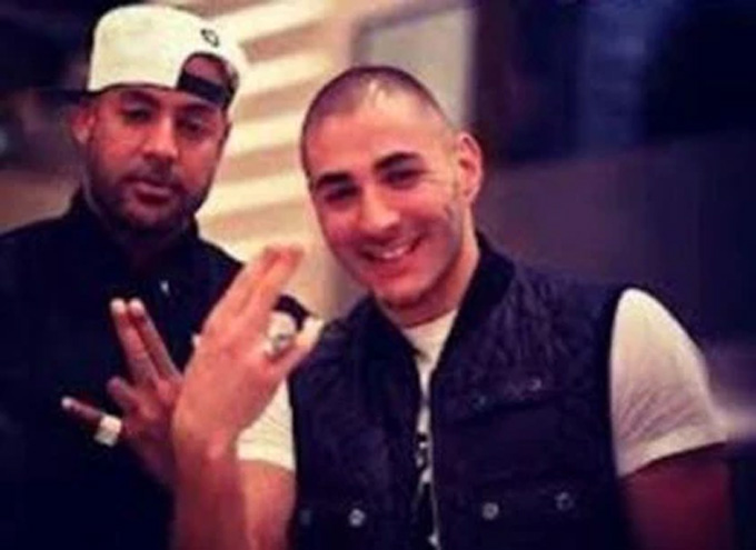 Benzema còn giới thiệu Dorval cho anh bạn thân là rapper Booba